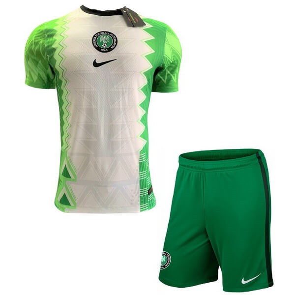 Camiseta Nigeria Replica Primera Ropa Niños 2020 Verde